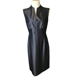 Antonio Melanie Sliver Gray Dress Size 6 Sleeveless‎